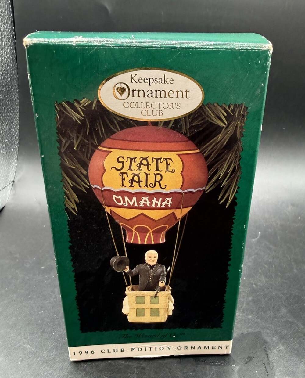 Hallmark Ornament 1996 Wizard of Oz Omaha State Fair Balloon KOC Club -51D